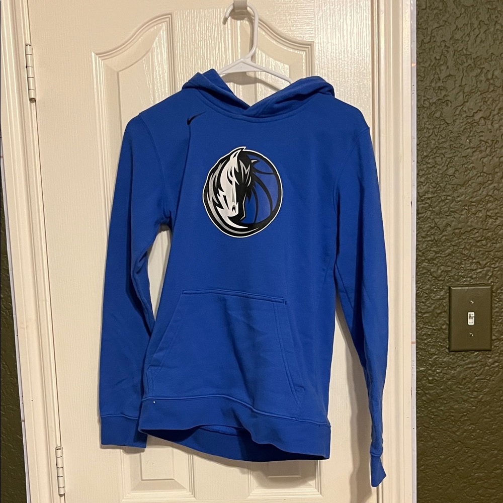 NBA Blue Nike Hoodie Dallas Mavericks